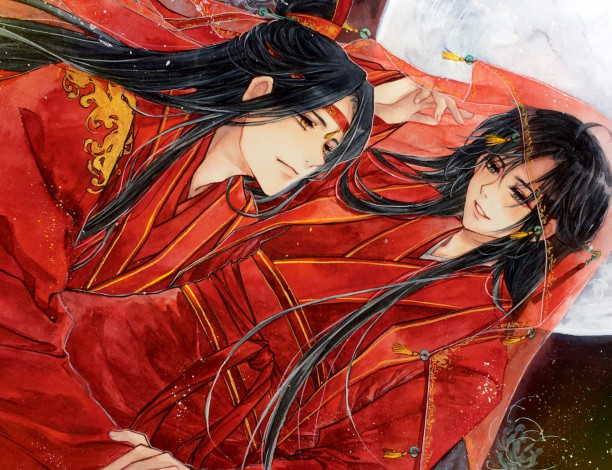 Обои картинки фото аниме, mo dao zu shi, the, untamed, неукротимый, повелитель, чэньцин, мосян, тунсю, mo, dao, zu, shi, магистр, дьявольского, культа