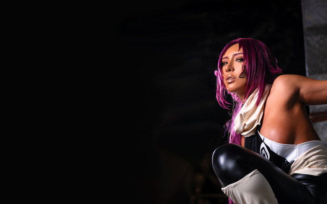 Обои картинки фото девушки, nonsummerjack, образ, косплей, наряд, костюм, латекс