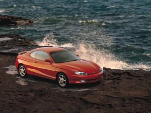 Картинка hyundai coupe автомобили