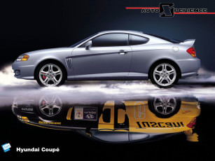 Картинка hyundai coupe автомобили