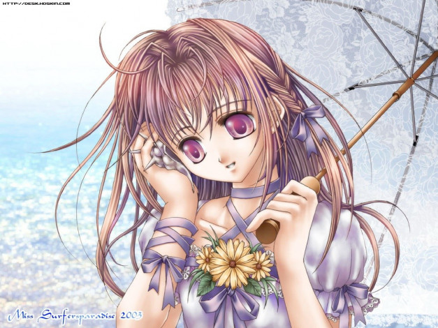 Обои картинки фото аниме, miss, surfersparadise