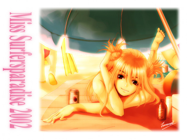 Обои картинки фото аниме, miss, surfersparadise