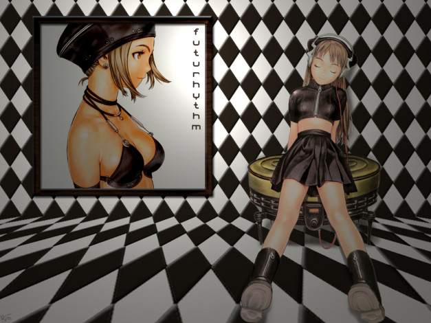 Обои картинки фото аниме, range, murata, artbook