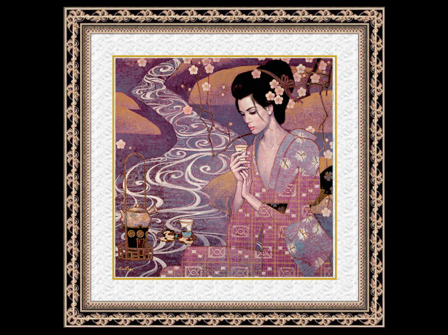 Обои картинки фото рисованные, люди