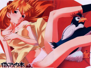 Картинка аниме evangelion