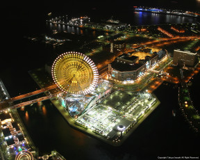 Картинка города йокогама Япония