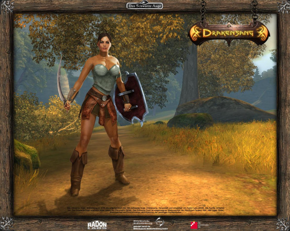 Обои картинки фото drakensang, the, dark, eye, видео, игры