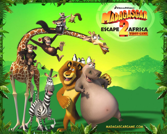 Обои картинки фото madagascar, escape, africa, видео, игры, to