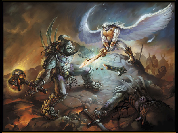 Обои картинки фото фэнтези, ангелы