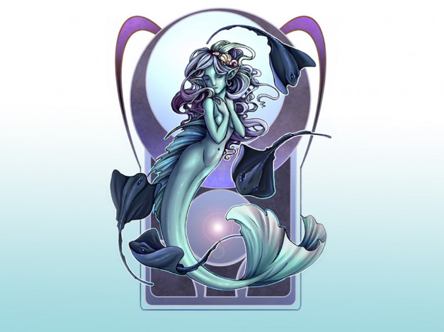 Обои картинки фото фэнтези, русалки