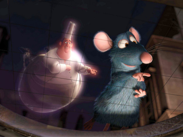 Обои картинки фото мультфильмы, ratatouille