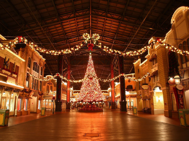 Обои картинки фото праздничные, новогодние, пейзажи