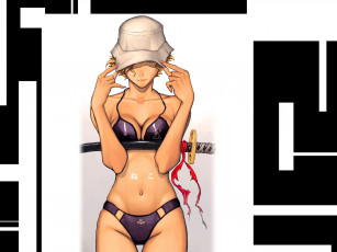 Картинка аниме weapon blood technology