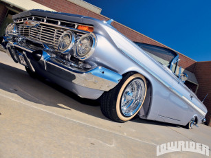 Картинка 1961 chevrolet impala convertible автомобили chevy lowrider
