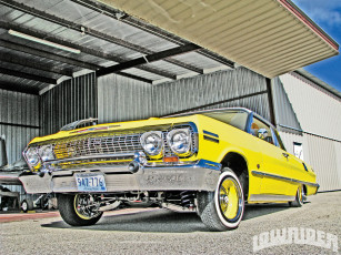 Картинка 1963 chevy impala автомобили chevrolet lowrider