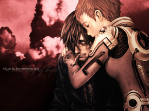 Картинка blue submarine аниме