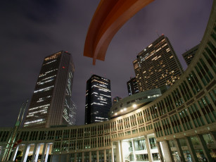 Картинка города огни ночного