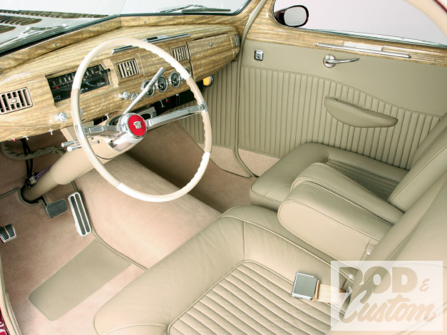 Обои картинки фото 1948, plymouth, business, coupe, автомобили, интерьеры