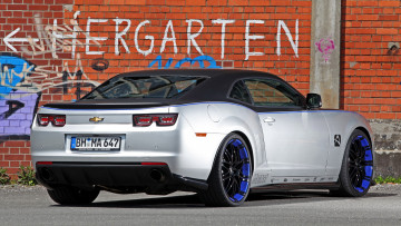 Картинка chevrolet camaro автомобили стиль мощь скорость автомобиль