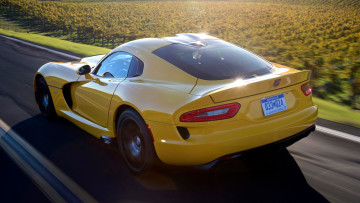 Картинка dodge viper автомобили автомобиль скорость стиль мощь