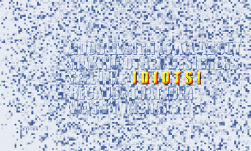 Картинка разное надписи логотипы знаки illusion blue yellow creative design idiots иллюзия синий желтый креативный дизайн