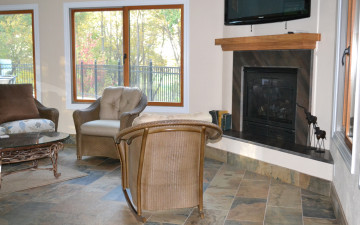 Картинка интерьер камины кресла камин