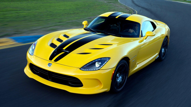 Обои картинки фото dodge, viper, автомобили, скорость, мощь, автомобиль, стиль