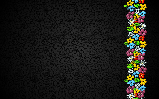 Обои картинки фото разное, текстуры, цветочки, текстура, чб, минимализм