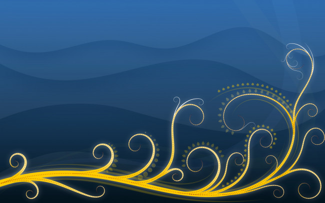 Обои картинки фото векторная, графика, синий, узор