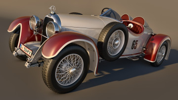 Картинка автомобили 3д torpedo daimler austro 1929