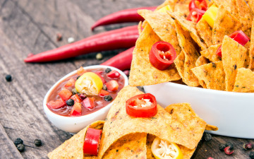 Картинка еда Чипсы +картофель+фри соус закуска острый чипсы перчик