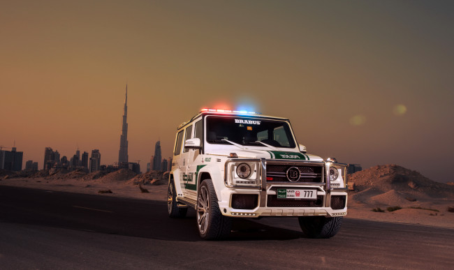 Обои картинки фото 2013 brabus b63s-700, mercedes g63 amg, автомобили, полиция, brabus, mercedes