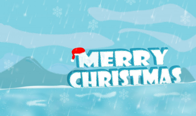 Обои картинки фото праздничные, векторная графика , новый год, снежинки