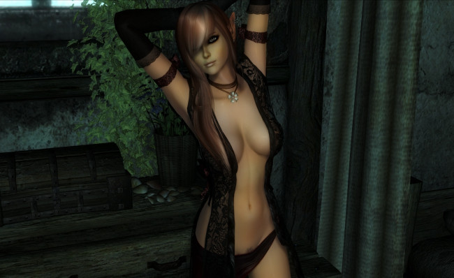 Обои картинки фото 3д графика, elves , эльфы, взгляд, эльфийка