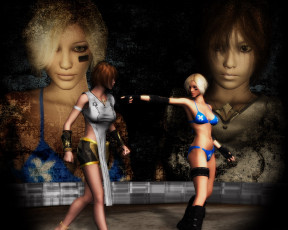 Картинка 3д+графика фантазия+ fantasy фон взгляд девушки