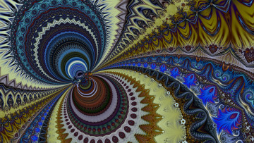 Картинка 3д+графика фракталы+ fractal узор цвета фон