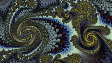 Картинка 3д+графика фракталы+ fractal узор фон цвета