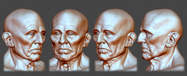 Обои картинки фото 3д графика, _science fiction, лицо, фон