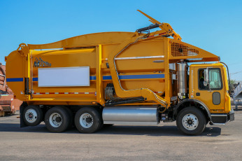 Картинка автомобили мусоровозы мусорщик