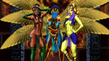 Картинка 3д+графика ангел+ angel взгляд девушки фон