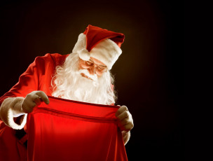 Картинка праздничные дед+мороз +санта+клаус фон дед мороз