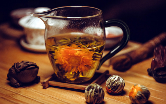 Обои картинки фото еда, напитки,  Чай, напиток, цветочный