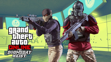 Картинка grand+theft+auto+online the+doomsday+heist видео+игры +the+doomsday+heist шутер action the doomsday heist grand theft auto online