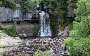 Картинка природа водопады простор