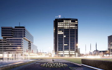 Картинка города берлин+ германия небоскреб