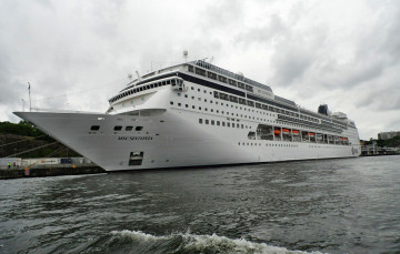 Картинка msc+sinfonia корабли лайнеры круиз лайнер