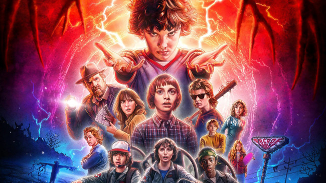 Обои картинки фото кино фильмы, stranger things , сериал, stranger, things