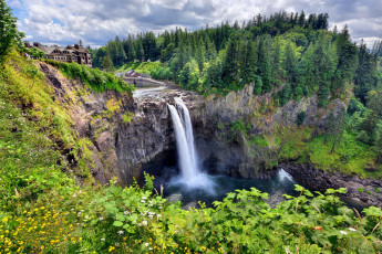 Картинка природа водопады простор