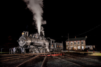 Картинка техника паровозы локомотив состав