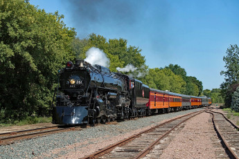 Картинка техника паровозы локомотив состав